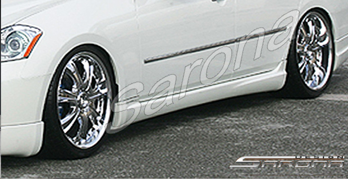 Custom Infiniti M35 Side Skirts  Sedan (2006 - 2007) - $490.00 (Part #IF-005-SS)